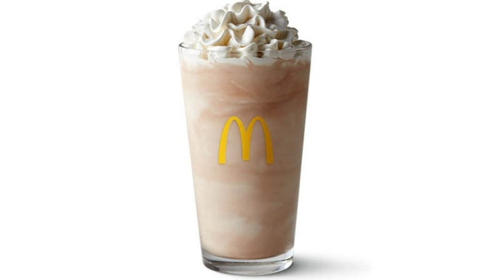 McDonald's chocolate shake