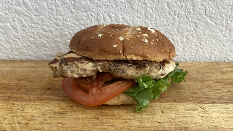 Chick-fil-A grilled chicken sandwich