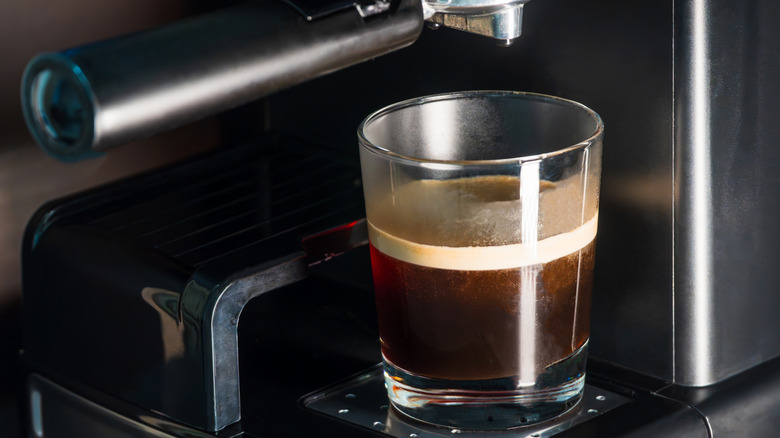 A shot of espresso