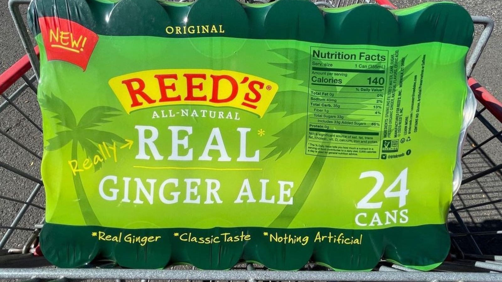 This 24Pack Of Reed's Ginger Ale At Costco Is Turning Heads