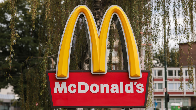 McDonald's Golden Arches sign