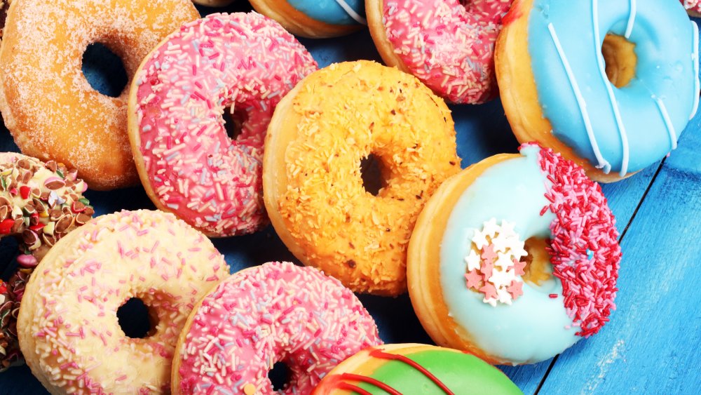 spread of donuts