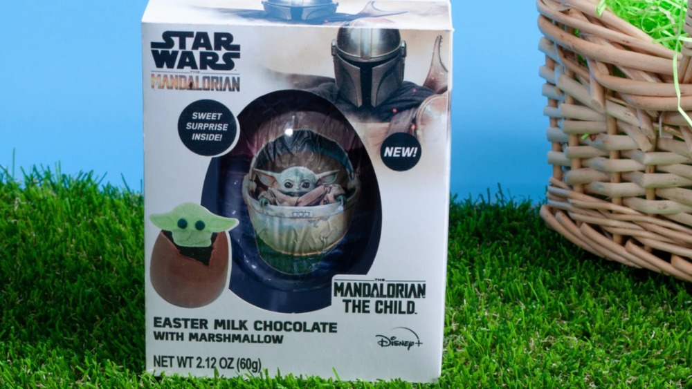 Baby Yoda easter egg bomb