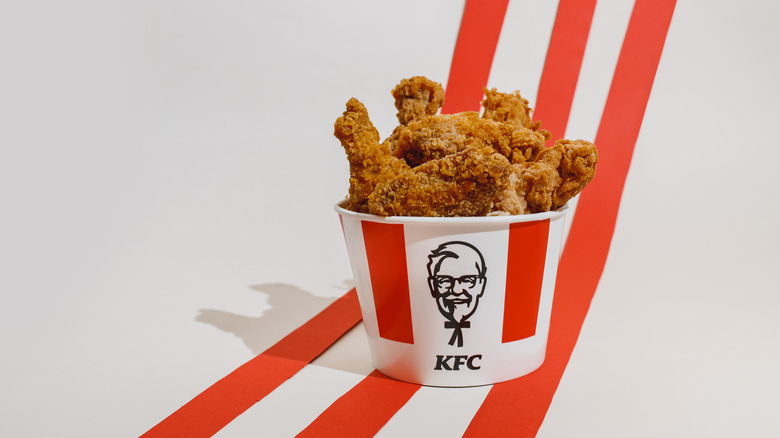 KFC bucket of chicken wings