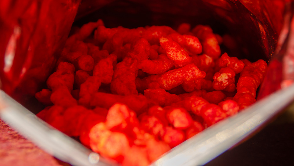 Flamin' Hot Cheetos bag