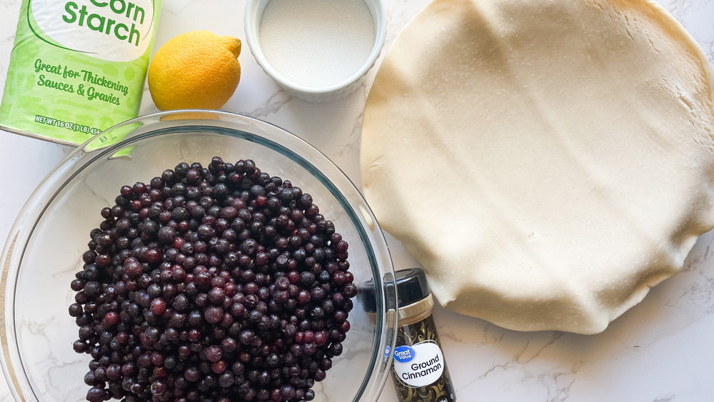 blueberry pie ingredients