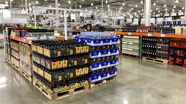 pallets of tequila at costco