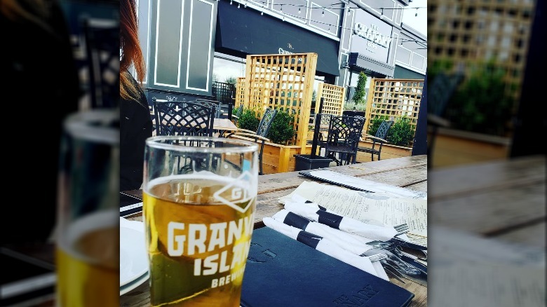 A beer at The Granary Kitchen 