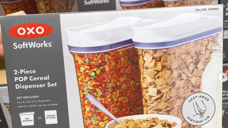 Costco Buys - @oxo 2-piece POP cereal dispenser set is so