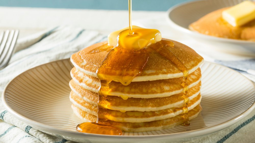 A generic shot of pancakes