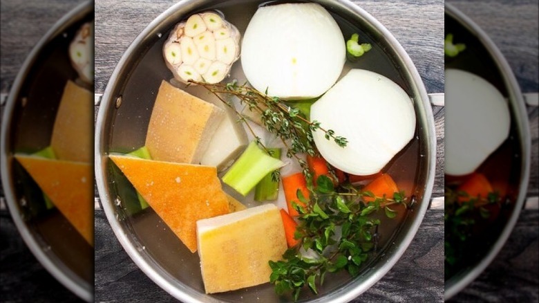 Giada De Laurentiis' parmesan broth 