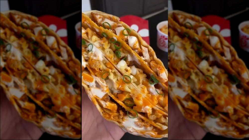 TikTok Chick-fil-A crunchwrap supreme