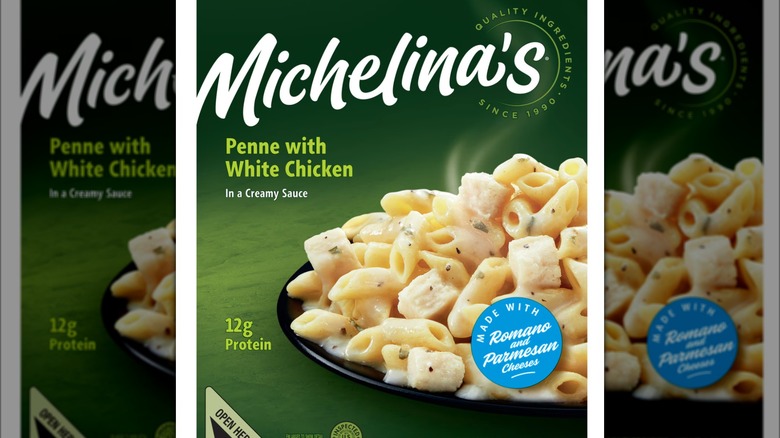 Michelina's penne with white chicken box