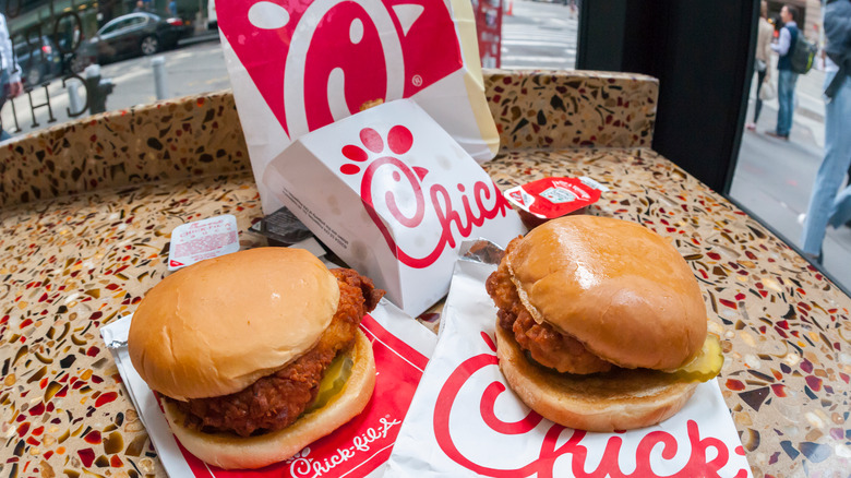 Chick-fil-A chicken sandwiches