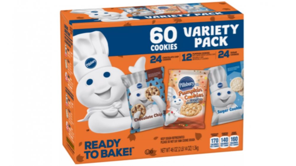 Pillsbury Ready-To-Bake Fall Variety Cookie Pack