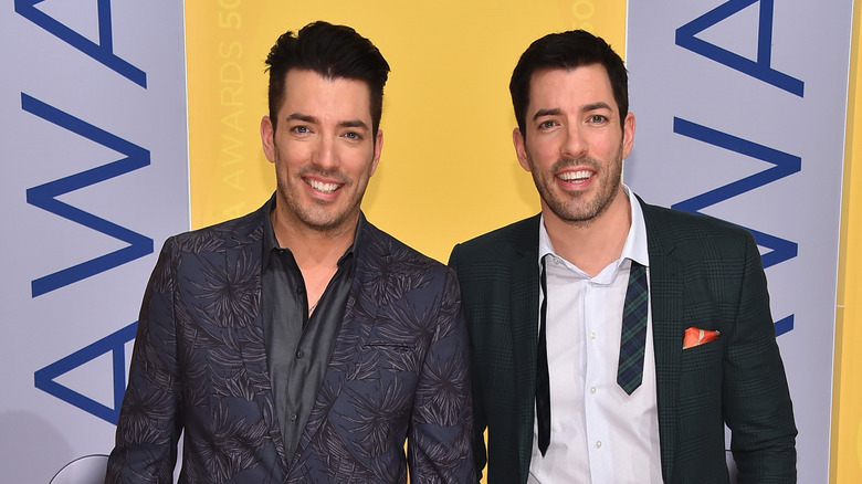 The Property Brothers Drew and Jonathan Scott smiling