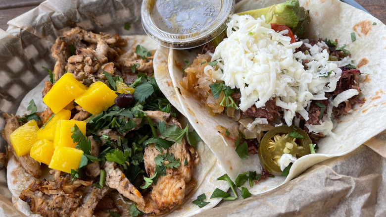 Torchy's Tacos in basket