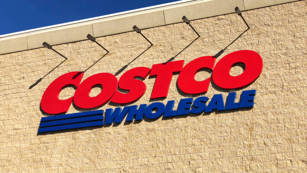 A Costco Wholesale sign 