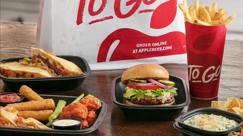 Applebee's to-go food