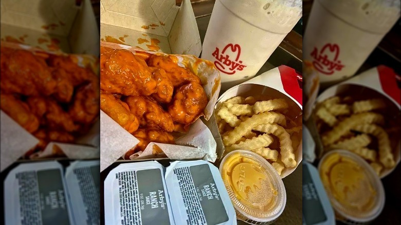 Arby's boneless wings combo