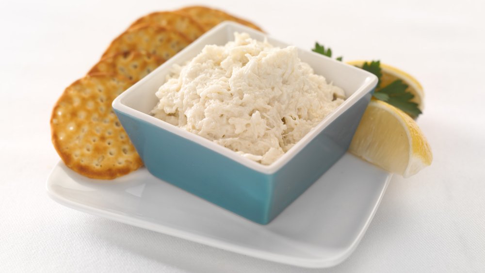 crab spread dish