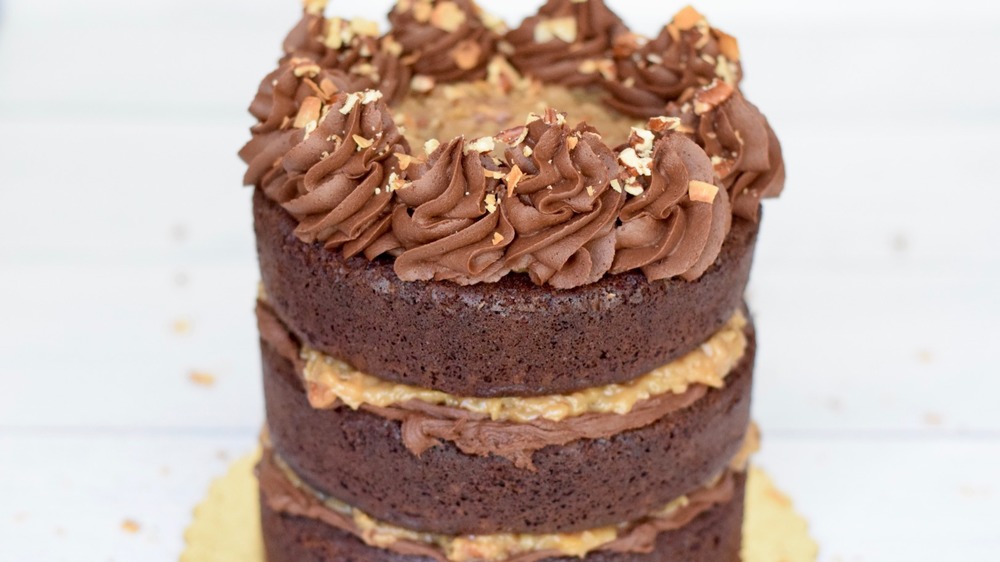 whole german chocolate cake