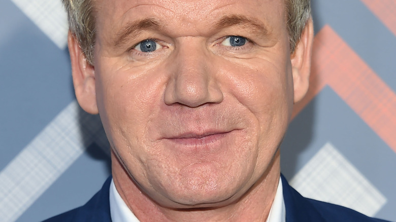 Gordon Ramsay smiling