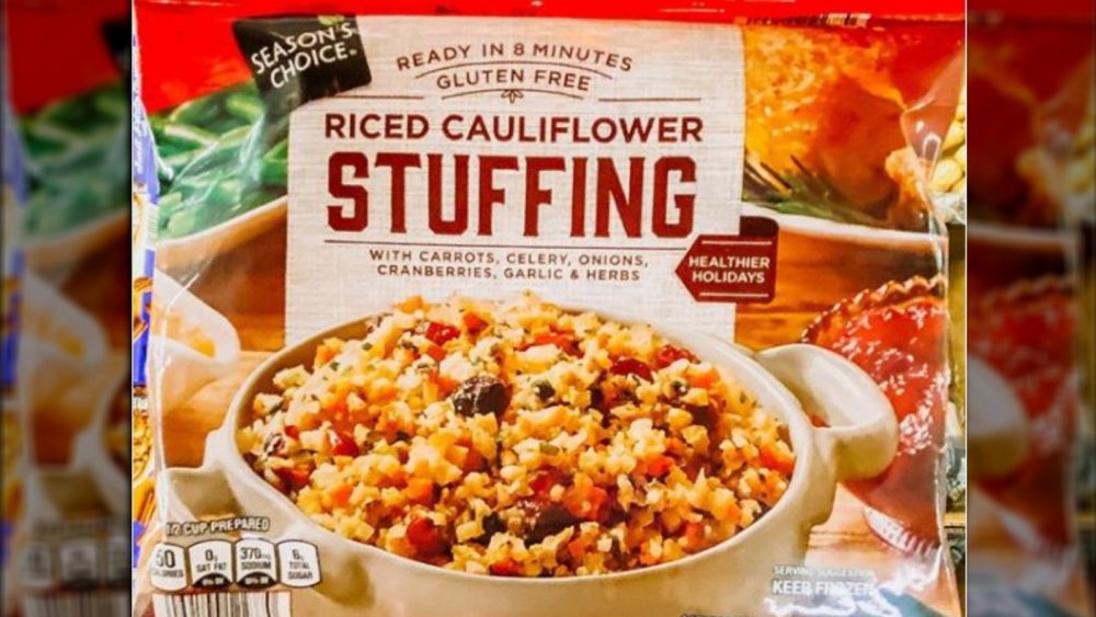 Season's Choice Riced Cauliflower Stuffing from Aldi