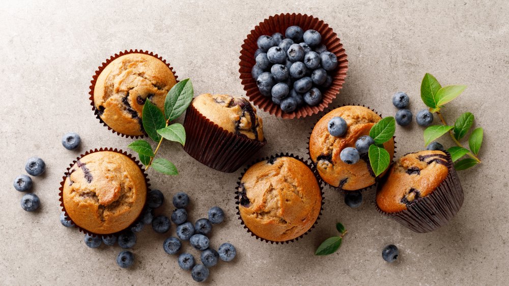 blueberry muffins