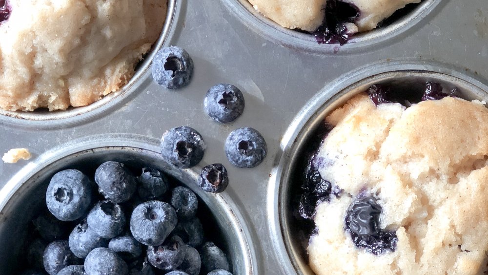 Blueberry muffins