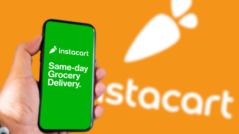 Instacart app on a phone screen