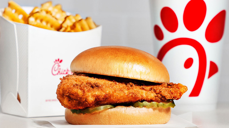Chick-fil-A original chicken sandwich