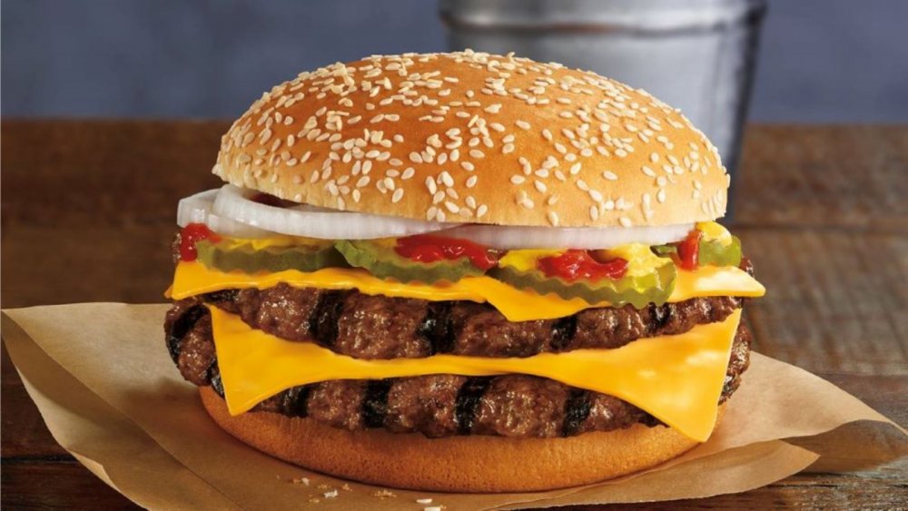 Burger King Double Quarter Pound King Sandwich