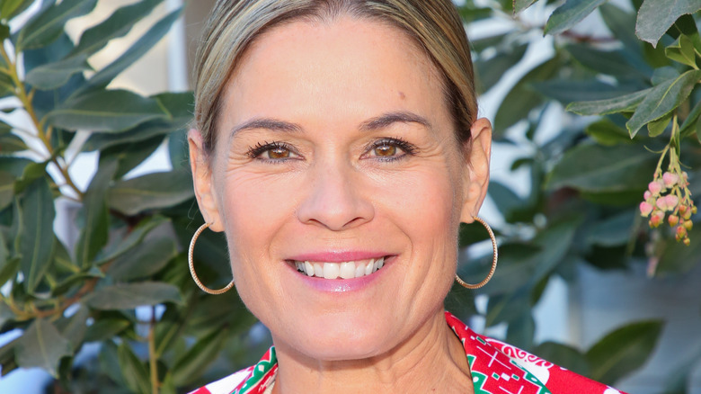 Chef Cat Cora visits Hallmark Channel's "Home & Family"