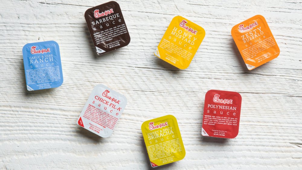 Chick-fil-A sauce packets