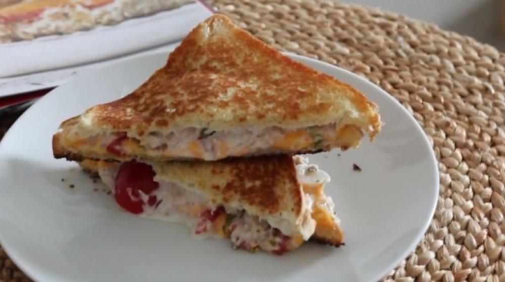 Fan-made tuna melt