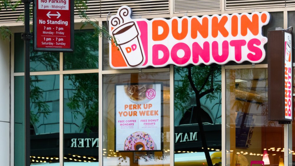 A generic shot from a Dunkin' Donuts outlet