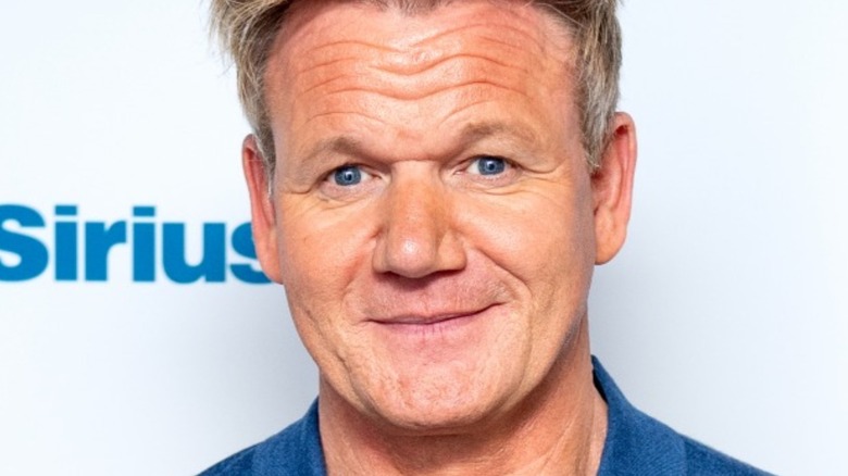 Gordon Ramsay smiling