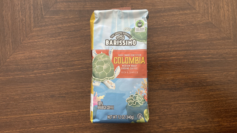 Barissimo Colombia coffee bag
