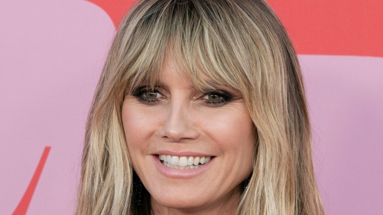 Heidi Klum smiling