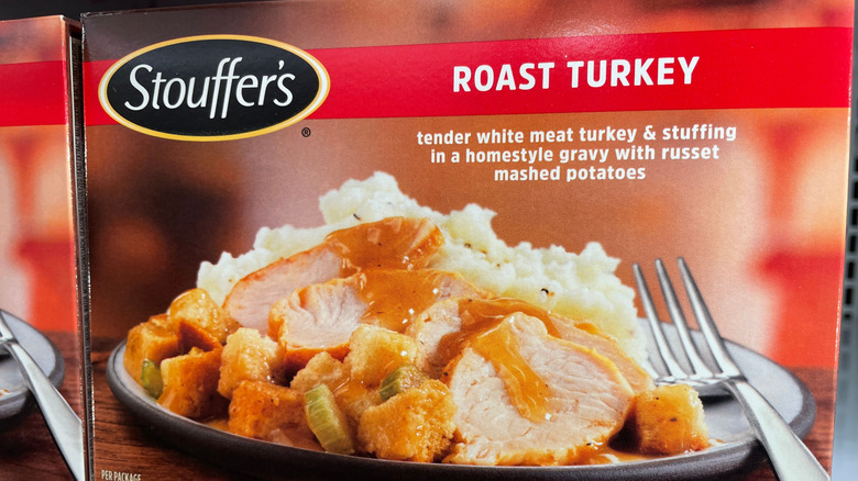Stouffer's Roasted Turkey TV dinner