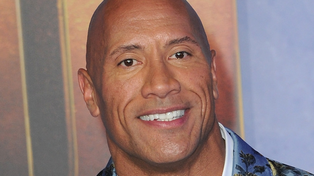 Dwayne Johnson at an event 