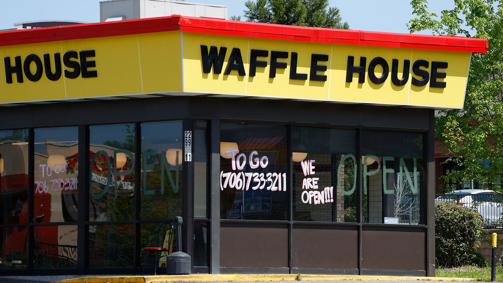 Waffle House restaurant storefront during the daytime