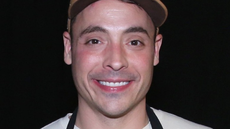 Jeff Mauro smiles in closeup