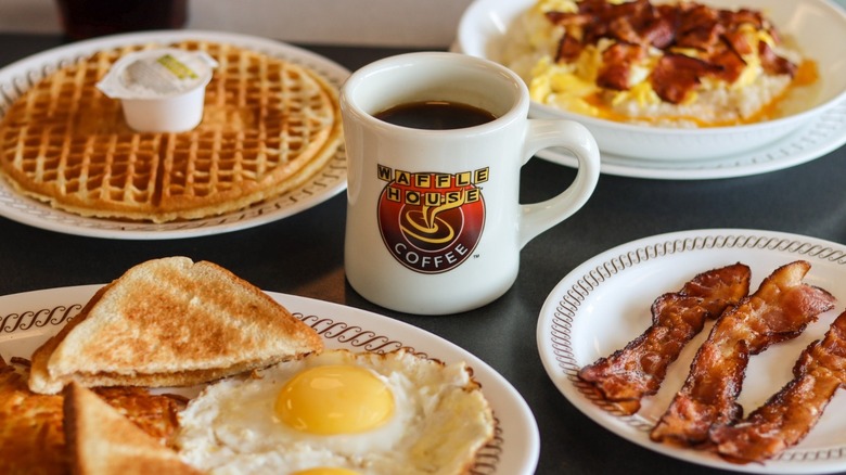 breakfast from Waffle House