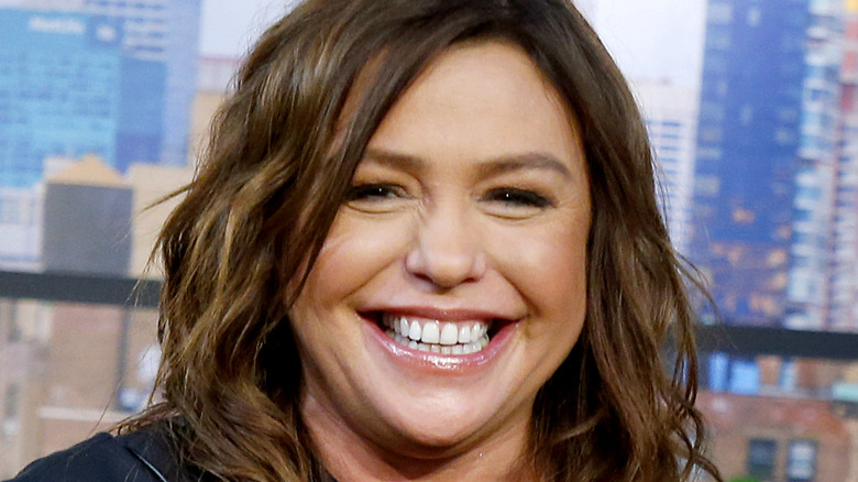 Rachael Ray cooking on television show