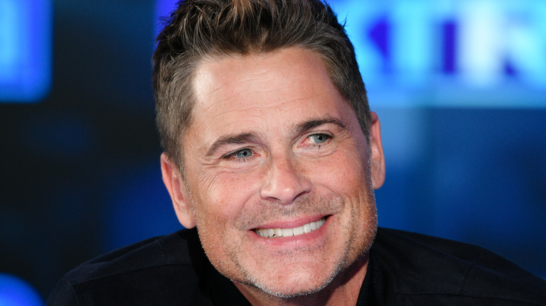 Rob Lowe smiling