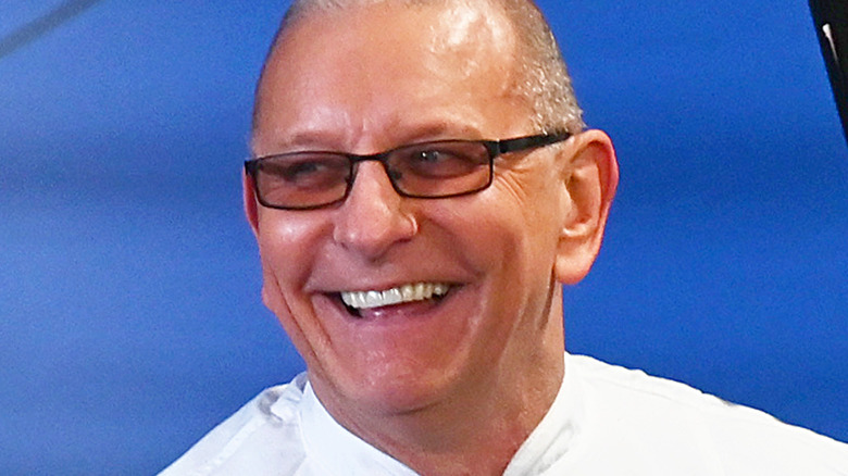 robert irvine smiling close up