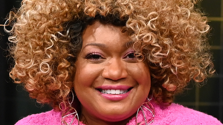 Cook/TV personality Sunny Anderson visits Build Brunch at Build Studio on January 29, 2019 in New York City.