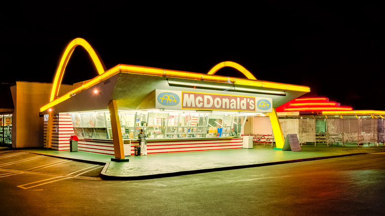 McDonald's at night